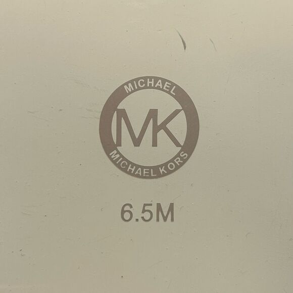 New In Box Michael Kors Leather Ombré brown Chained Boots Zip Up Size 6.5 - Picture 12 of 16